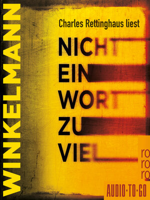 cover image of Nicht ein Wort zu viel (gekürzt)